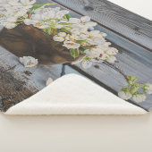 Couverture Sherpa Apple Blossom Still Life – Original Fine Art Print (3/4)