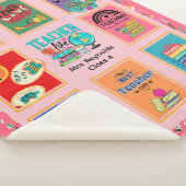 Couverture Sherpa Appréciation Merci de l'enseignant personnalisé (3/4)