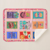 Couverture Sherpa Appréciation Merci de l'enseignant personnalisé (Devant (Horizontal))