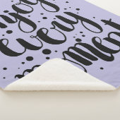 Couverture Sherpa Appréciez chaque moment (3/4)