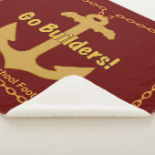 Couverture Sherpa Apprentice School “Go Builders” Sherpa Blanket (3/4)