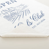 Couverture Sherpa Après Ski Avec La Mariée à être Bach Week-end (3/4)