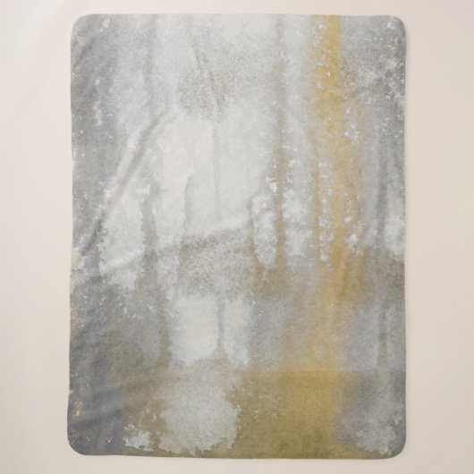 Couverture Sherpa Aquarelle Abstraite des Wilds (Devant)