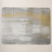 Couverture Sherpa Aquarelle Abstraite des Wilds (Devant (Horizontal))
