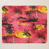 Couverture Sherpa Aquarelle Abstraite : Design d'impression créative (Devant (Horizontal))