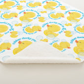 Couverture Sherpa Aquarelle Caoutchouc Vous êtes l'un (3/4)