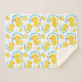 Couverture Sherpa Aquarelle Caoutchouc Vous êtes l'un (Devant (Horizontal))