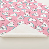 Couverture Sherpa Aquarelle colorée (3/4)