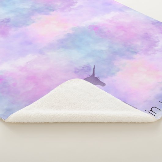 Couverture Sherpa Aquarelle de Confetti (3/4)