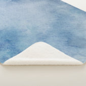 Couverture Sherpa Aquarelle texture peinture arrière - plan (3/4)