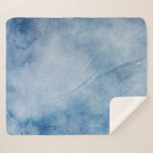 Couverture Sherpa Aquarelle texture peinture arrière - plan (Devant (Horizontal))