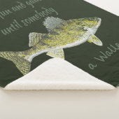 Couverture Sherpa Aquarelle Wolf Family Pack Citation Inspiration Sh (3/4)