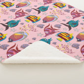 Couverture Sherpa Aquatic animals | ocean underwlife 3 (3/4)