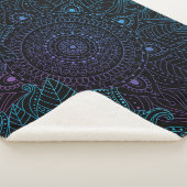 Couverture Sherpa Arabesque Bliss : Magie Mandala orientale (3/4)