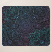 Couverture Sherpa Arabesque Bliss : Magie Mandala orientale (Devant (Horizontal))