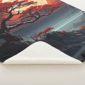 Couverture Sherpa Arbre bonsaï (3/4)