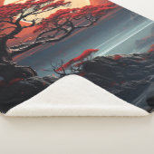 Couverture Sherpa Arbre bonsaï (3/4)