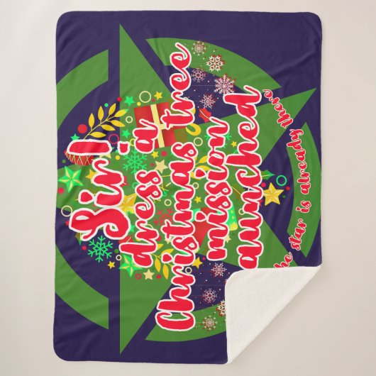 Couverture Sherpa Arbre de Noël, mission, armée (Devant)