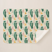 Couverture Sherpa Arbre de Noël national Lampoon sur Motif automobil (Devant (Horizontal))