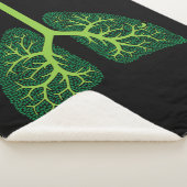 Couverture Sherpa Arbre de poumon (3/4)