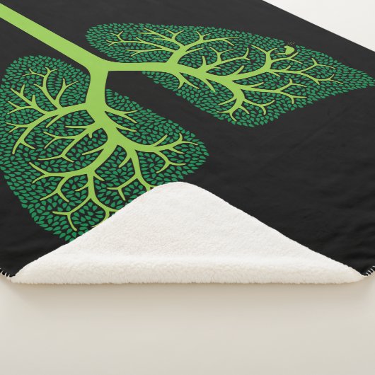 Couverture Sherpa Arbre de poumon (3/4)