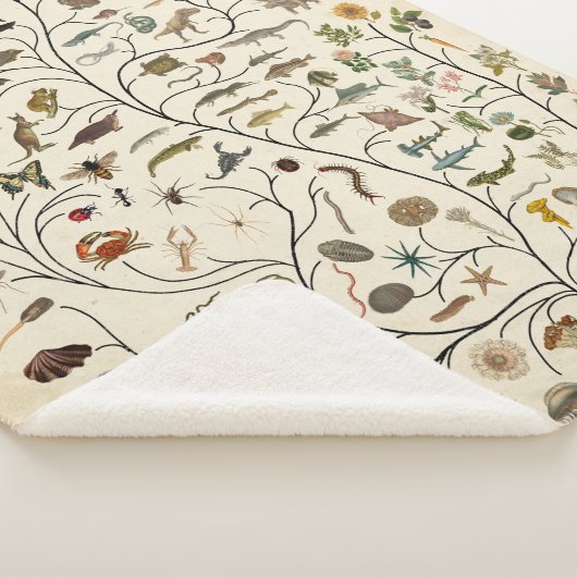 Couverture Sherpa Arbre de vie (3/4)