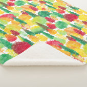 Couverture Sherpa Arbres d'automne (3/4)