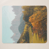 COUVERTURE SHERPA ARBRES VERTS ET CHAMP DE GRASS (Devant (Horizontal))