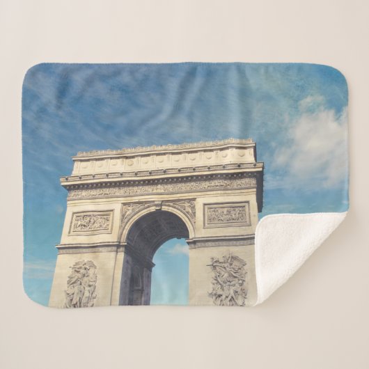 Couverture Sherpa Arc de triomphe (Devant (Horizontal))