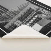 Couverture Sherpa Architecture Cityscape Monochrome du Cap (3/4)