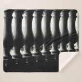 Couverture Sherpa Architecture en noir et blanc (Devant (Horizontal))