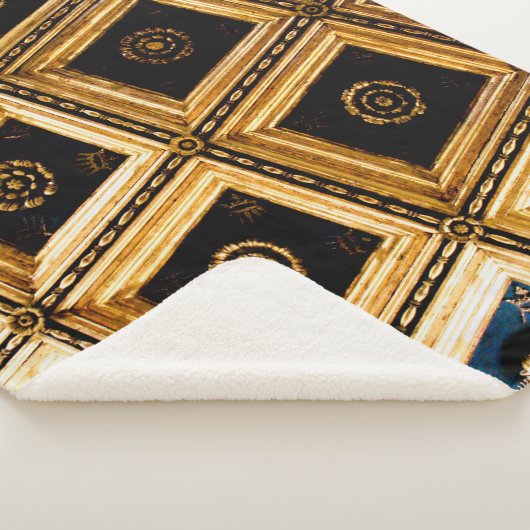 Couverture Sherpa Architecture noire et or (3/4)