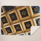 Couverture Sherpa Architecture noire et or (Devant (Horizontal))