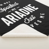 Couverture Sherpa Ariadne Nom personnalisé Cadeau Anniversaire (3/4)