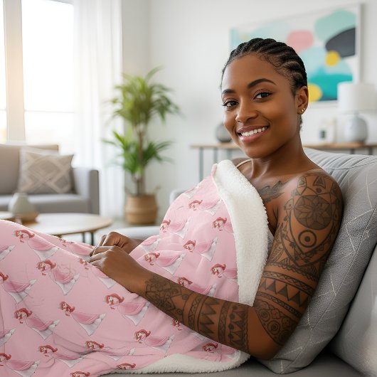 Couverture Sherpa Ariel Sherpa Blanket