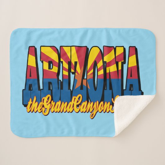 Couverture Sherpa Arizona the Grand Canyon State (Devant (Horizontal))
