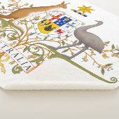 Couverture Sherpa Armoiries de l'Australie (3/4)
