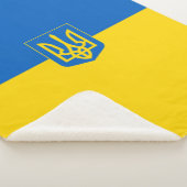 Couverture Sherpa Armoiries de l'Ukraine (3/4)