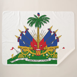 Couverture Sherpa Armoiries haïtiennes (Haïti)