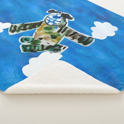 Couverture Sherpa Army Jet "Art by Kids" (3/4)