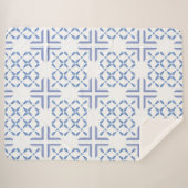 Couverture Sherpa Arrière - plan Abstrait Aquarelle 4 (Devant (Horizontal))