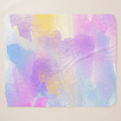Couverture Sherpa Arrière - plan art aquarelle abstraite (Devant (Horizontal))
