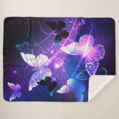 Couverture Sherpa Arrière - plan aux papillons de nuit (Devant (Horizontal))