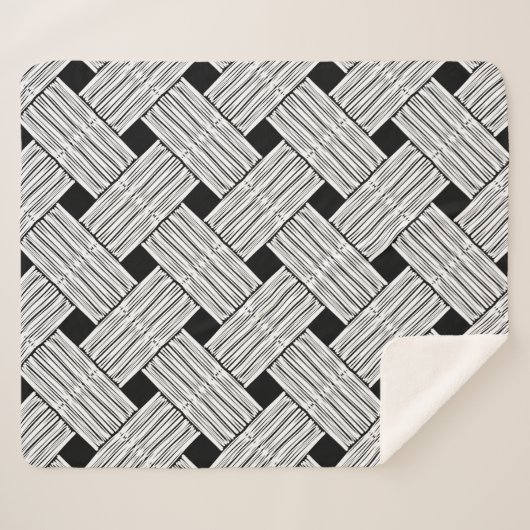 Couverture Sherpa Arrière - plan avec patte transparente traditionne (Devant (Horizontal))