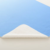 Couverture Sherpa Arrière - plan bleu pâle (3/4)
