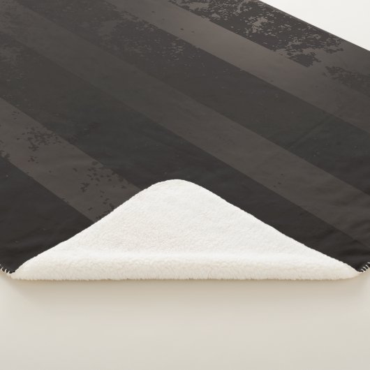 Couverture Sherpa Arrière - plan brun rayé Steampunk (3/4)