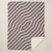Couverture Sherpa Arrière - plan de bandes diagonales symétriques 10 (Devant)