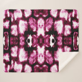 Couverture Sherpa Arrière - plan de peinture couleur. Aquarelle Art. (Devant (Horizontal))