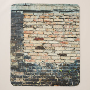 Couverture Sherpa Arrière - plan de texture murale en briques mélang