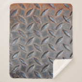 Couverture Sherpa arrière - plan diamant, surf en acier soudé (Devant)